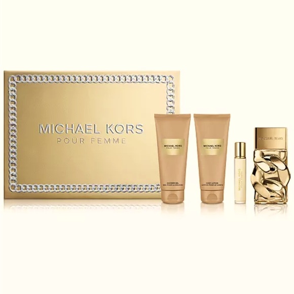 NIB Michael Kors 4-Pc. Pour Femme Eau de Parfum Gift Set - Picture 1 of 2